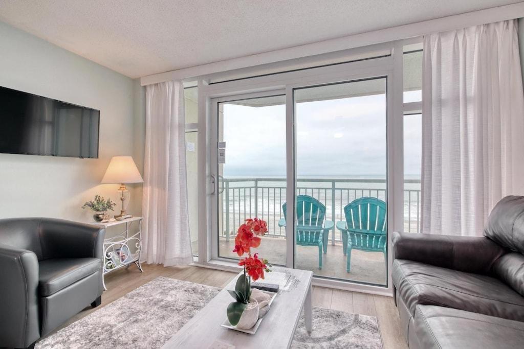 Villa 2501 S Ocean Blvd, 0407 - Ocean Front Sleeps 6 Myrtle Beach Exterior foto